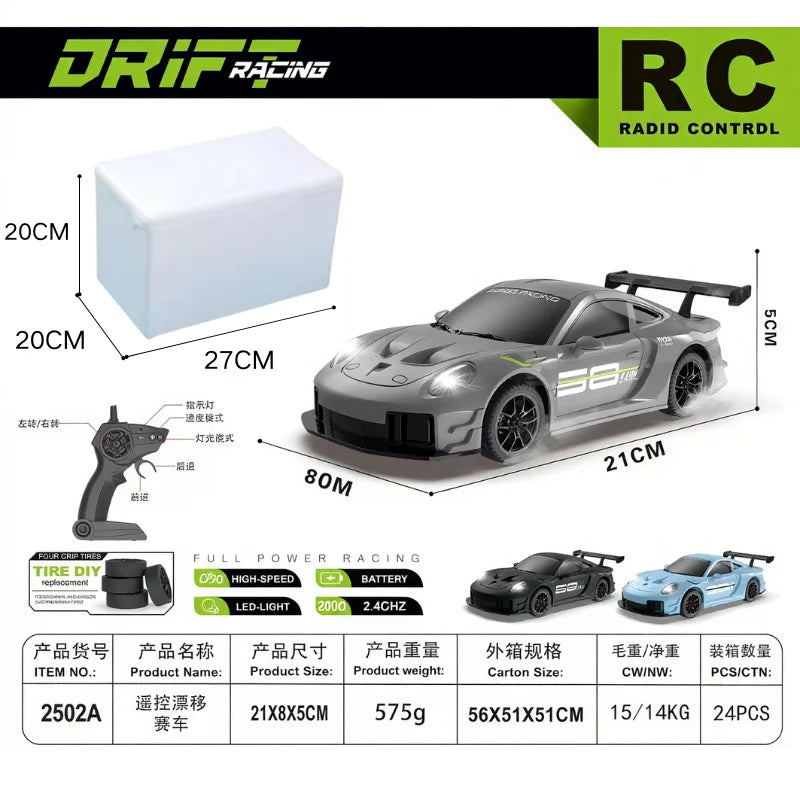 OVERDRIVE 2025 Limited Edition Rc Drift GT3 RS 911