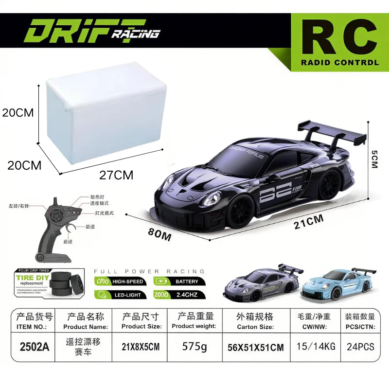 OVERDRIVE 2025 Limited Edition Rc Drift GT3 RS 911