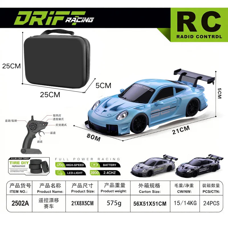 OVERDRIVE 2025 Limited Edition Rc Drift GT3 RS 911