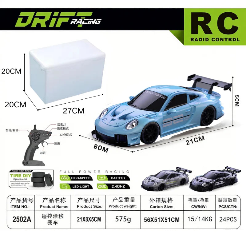 OVERDRIVE 2025 Limited Edition Rc Drift GT3 RS 911